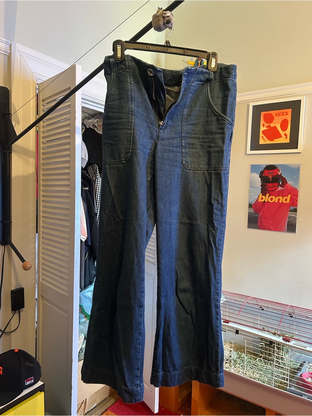A.P.C. Straight-Leg Dark Blue Denim Jeans - Picture 2 of 3